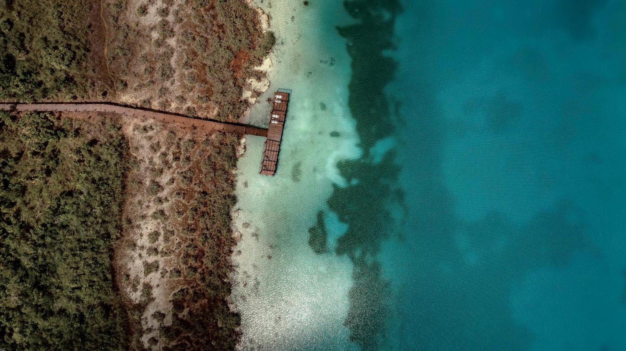 Hotel Boca De Agua Bacalar Xul-Ha Exterior foto