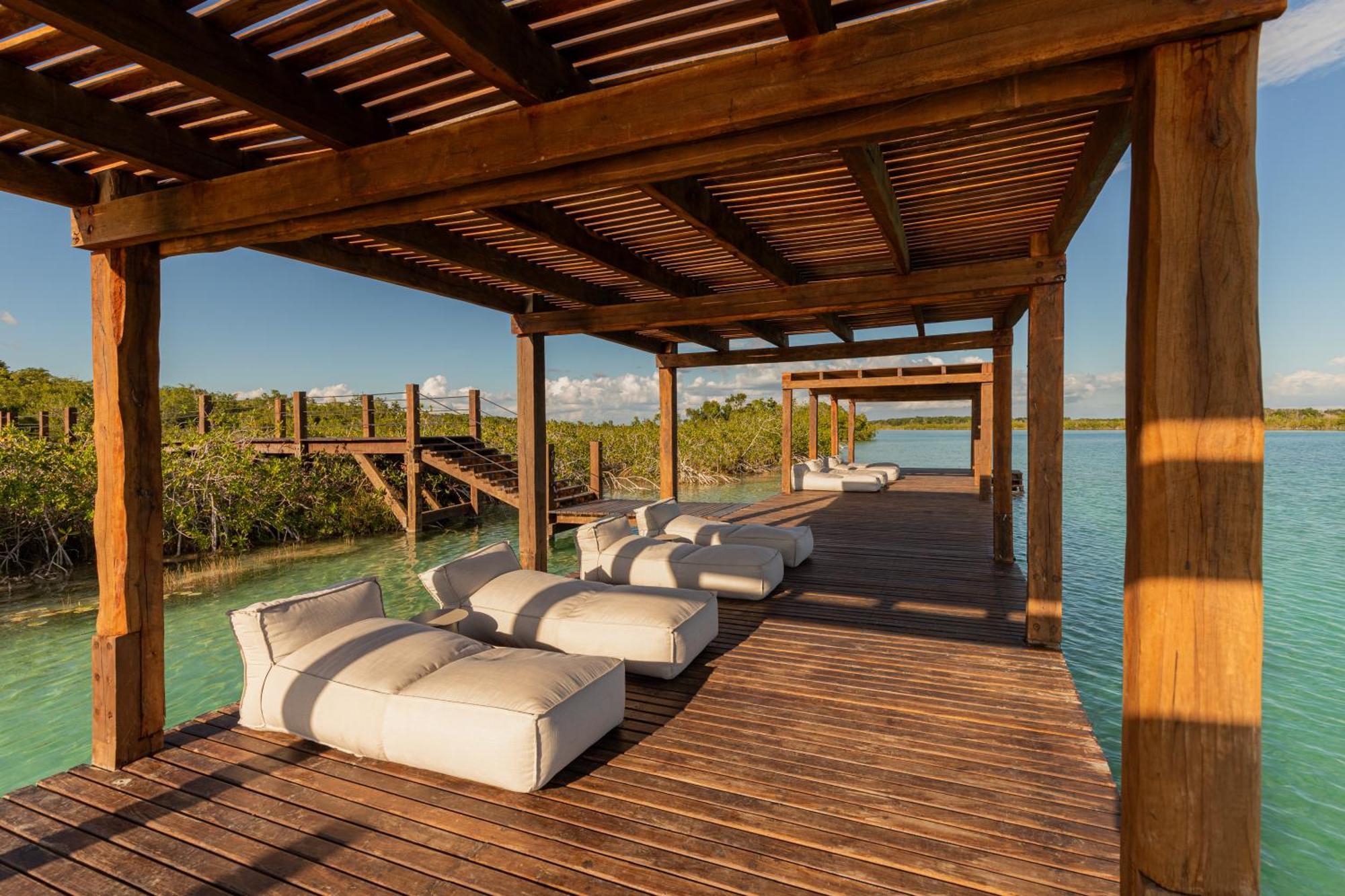 Hotel Boca De Agua Bacalar Xul-Ha Exterior foto